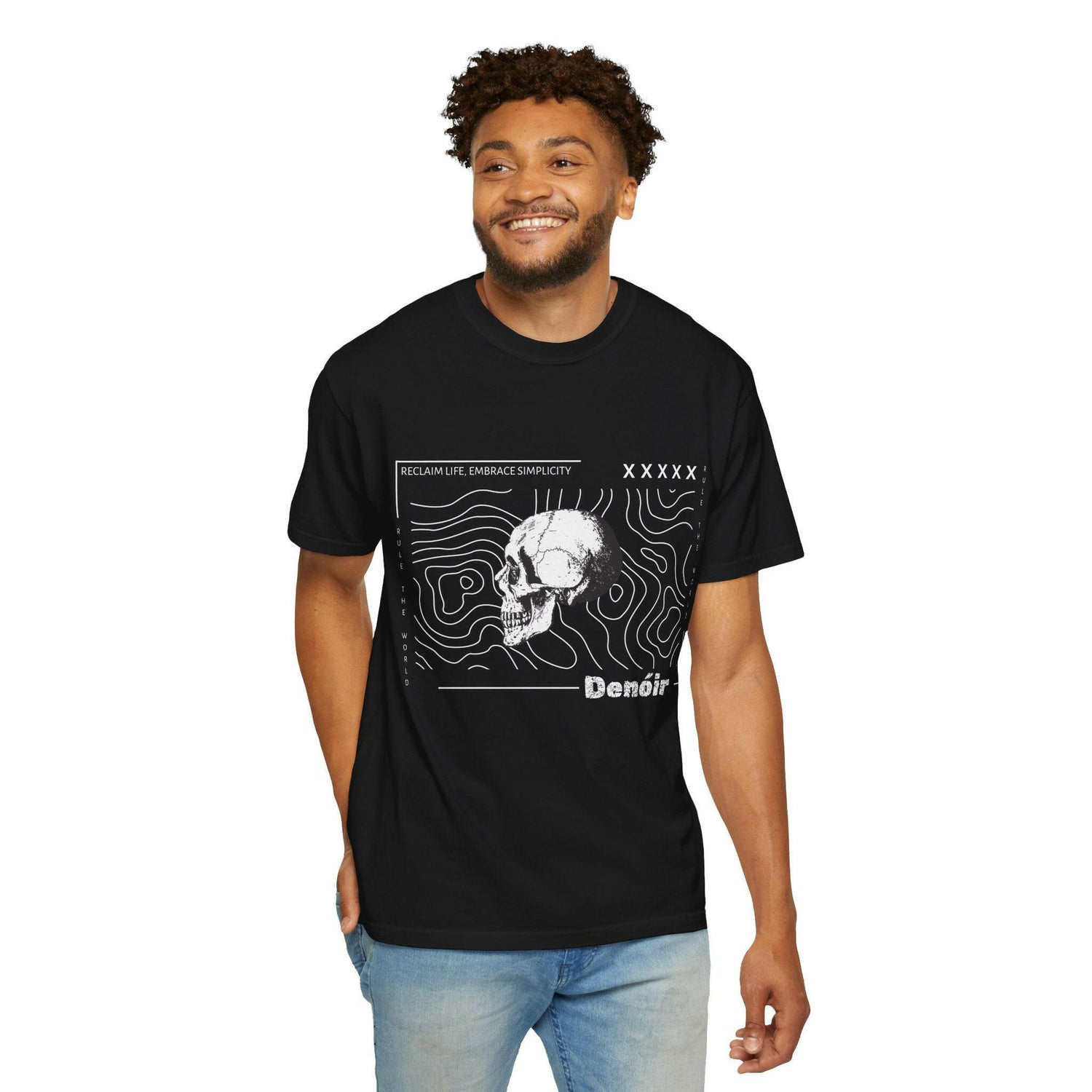 Skull Graphic Unisex T-Shirt - Embrace Simplicity.