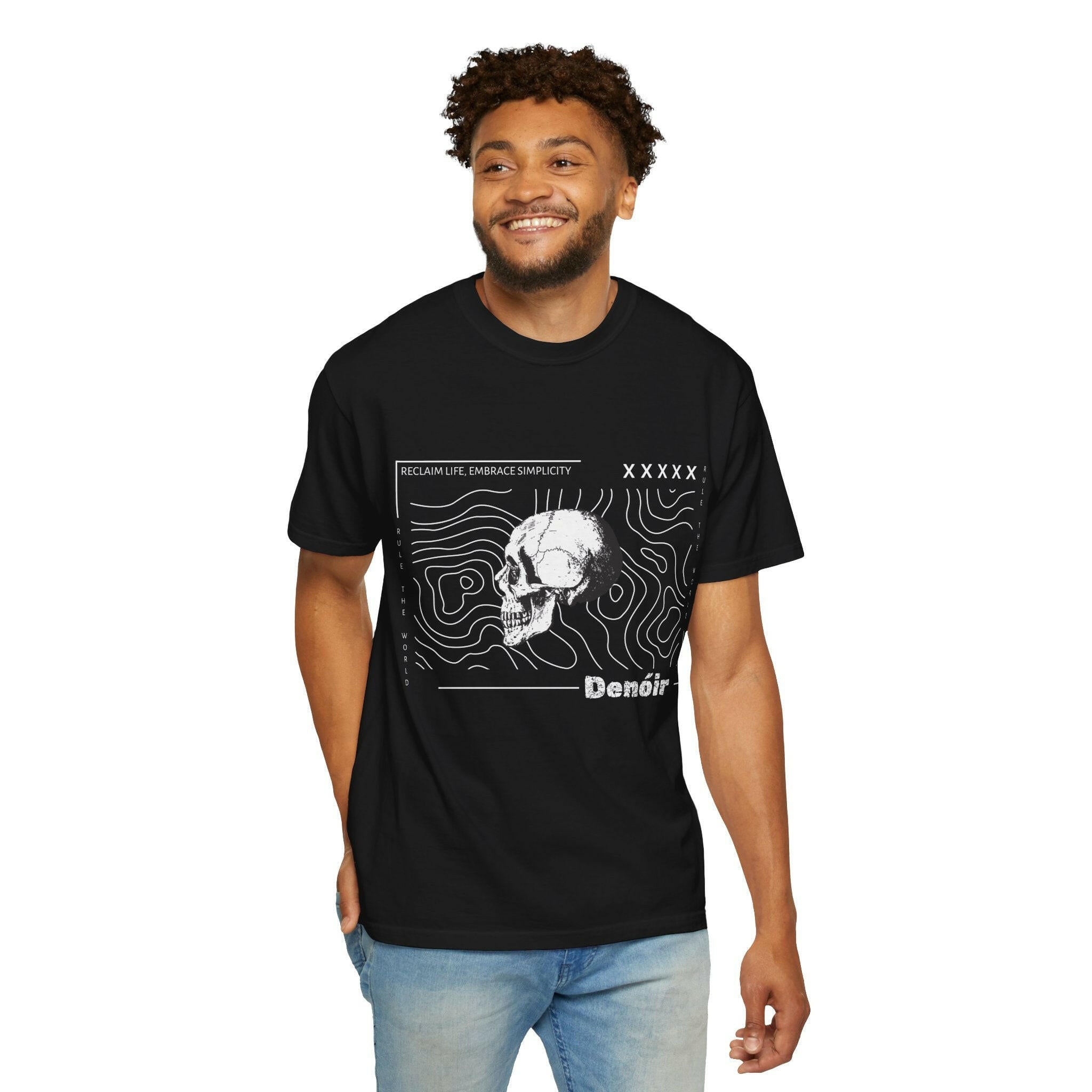 Skull Graphic Unisex T-Shirt - Embrace Simplicity.