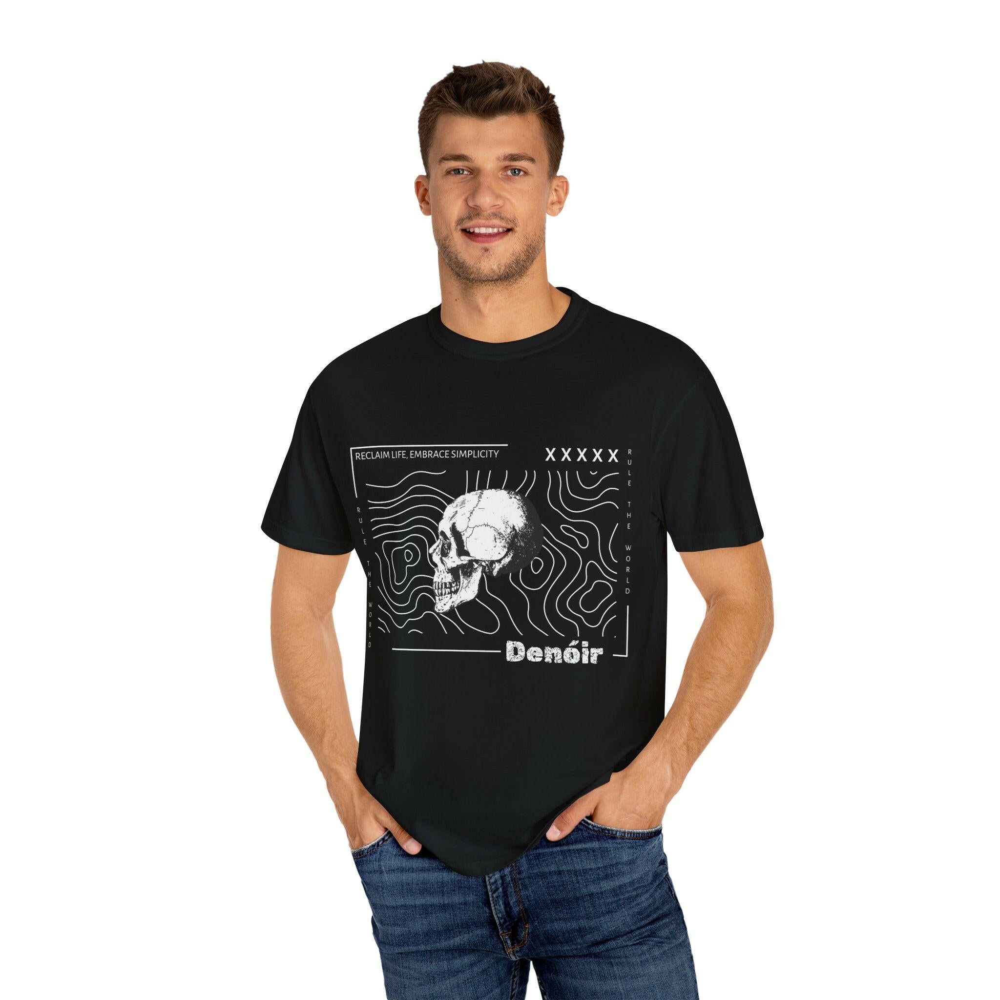 Skull Graphic Unisex T-Shirt - Embrace Simplicity.