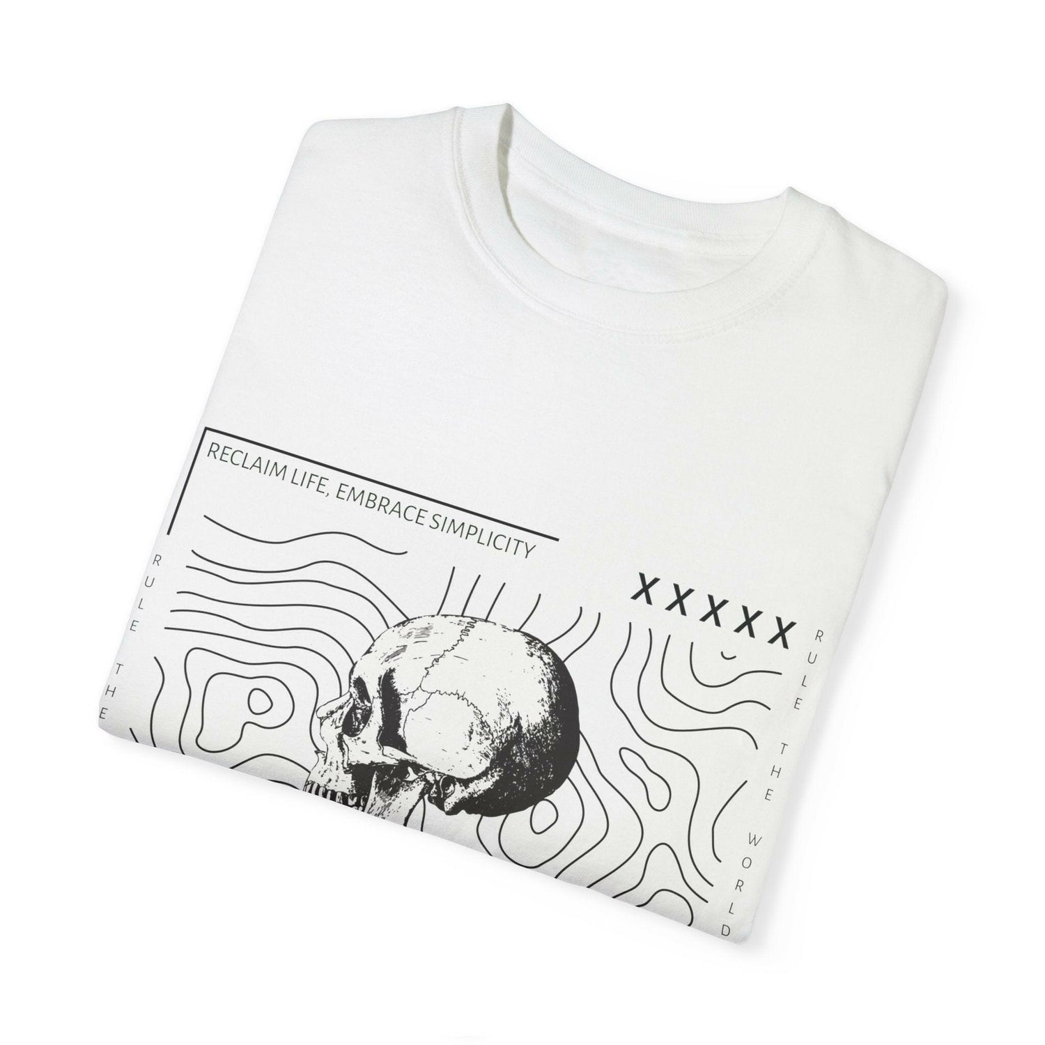 Skull Graphic Unisex T-Shirt - Embrace Simplicity.