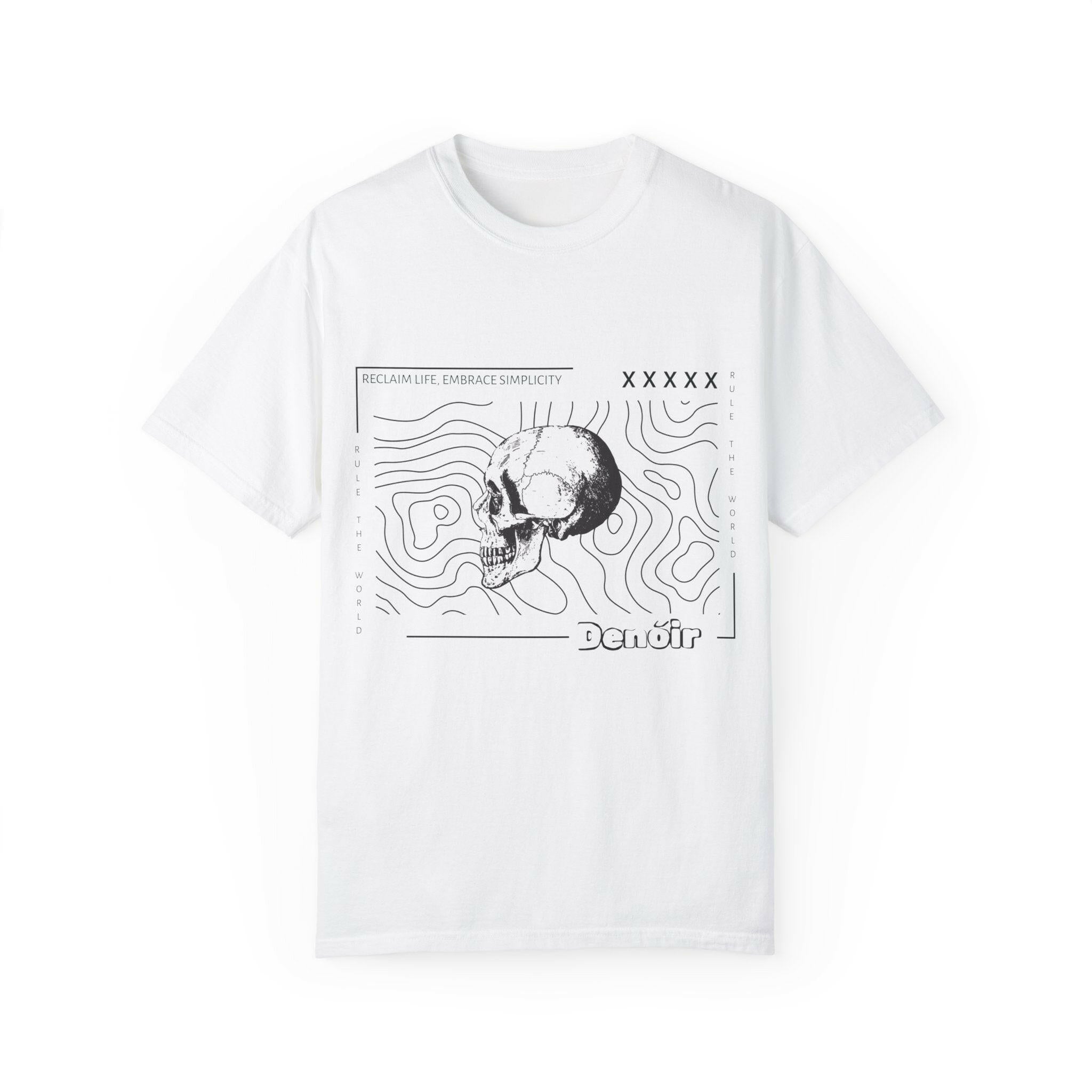 Skull Graphic Unisex T-Shirt - Embrace Simplicity.
