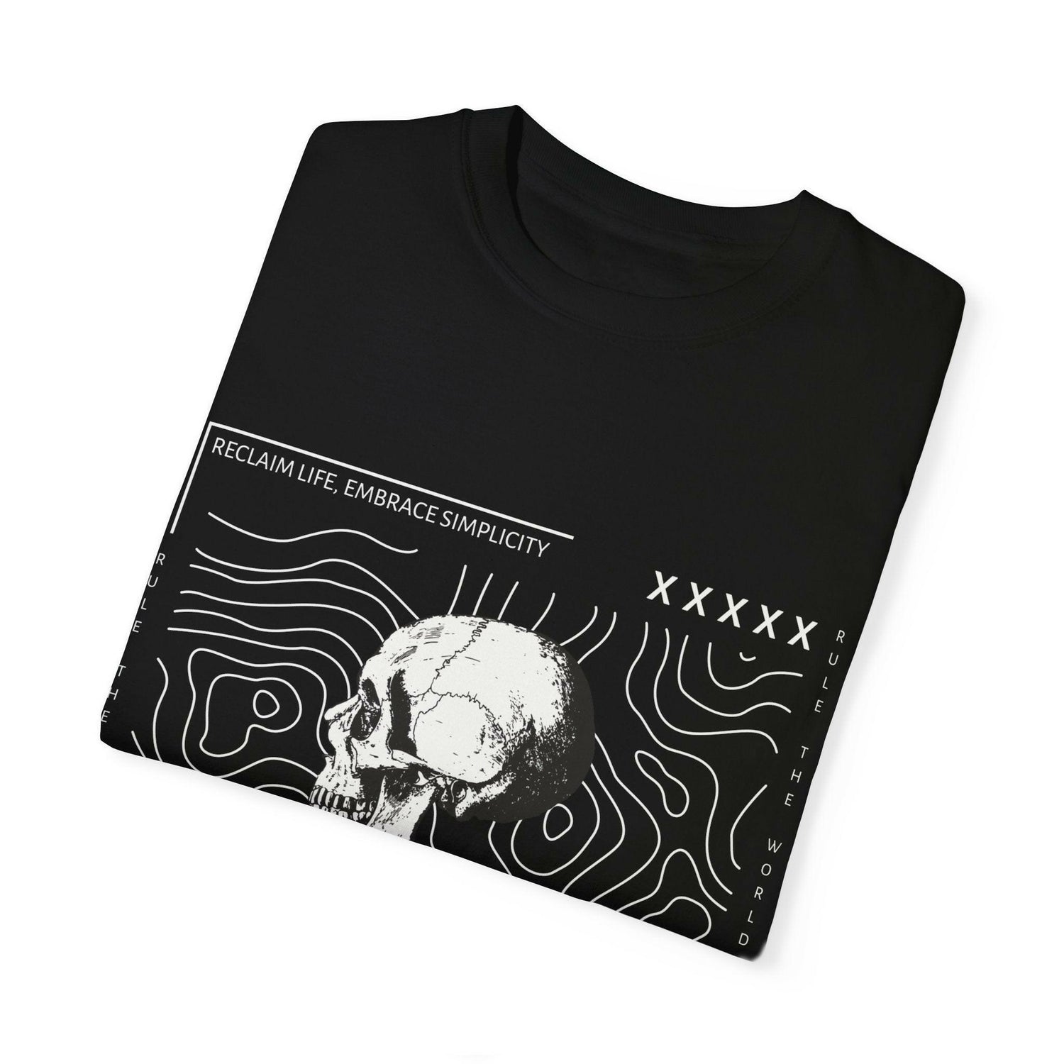 Skull Graphic Unisex T-Shirt - Embrace Simplicity.