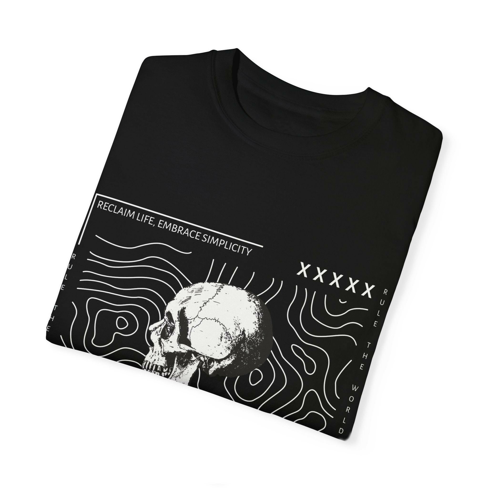 Skull Graphic Unisex T-Shirt - Embrace Simplicity.