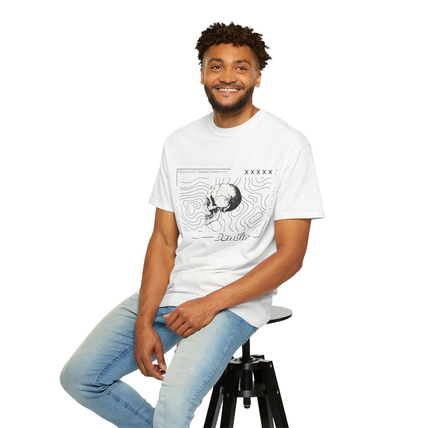 Skull Graphic Unisex T-Shirt - Embrace Simplicity.