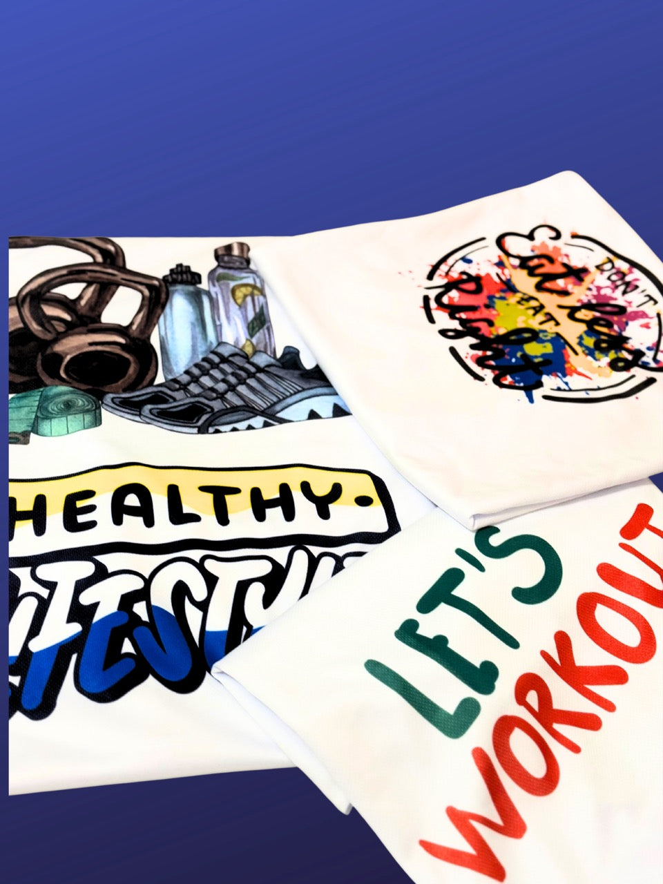 Healthy Lifestyle - Activewear T-shirt 1 or 2 pieces