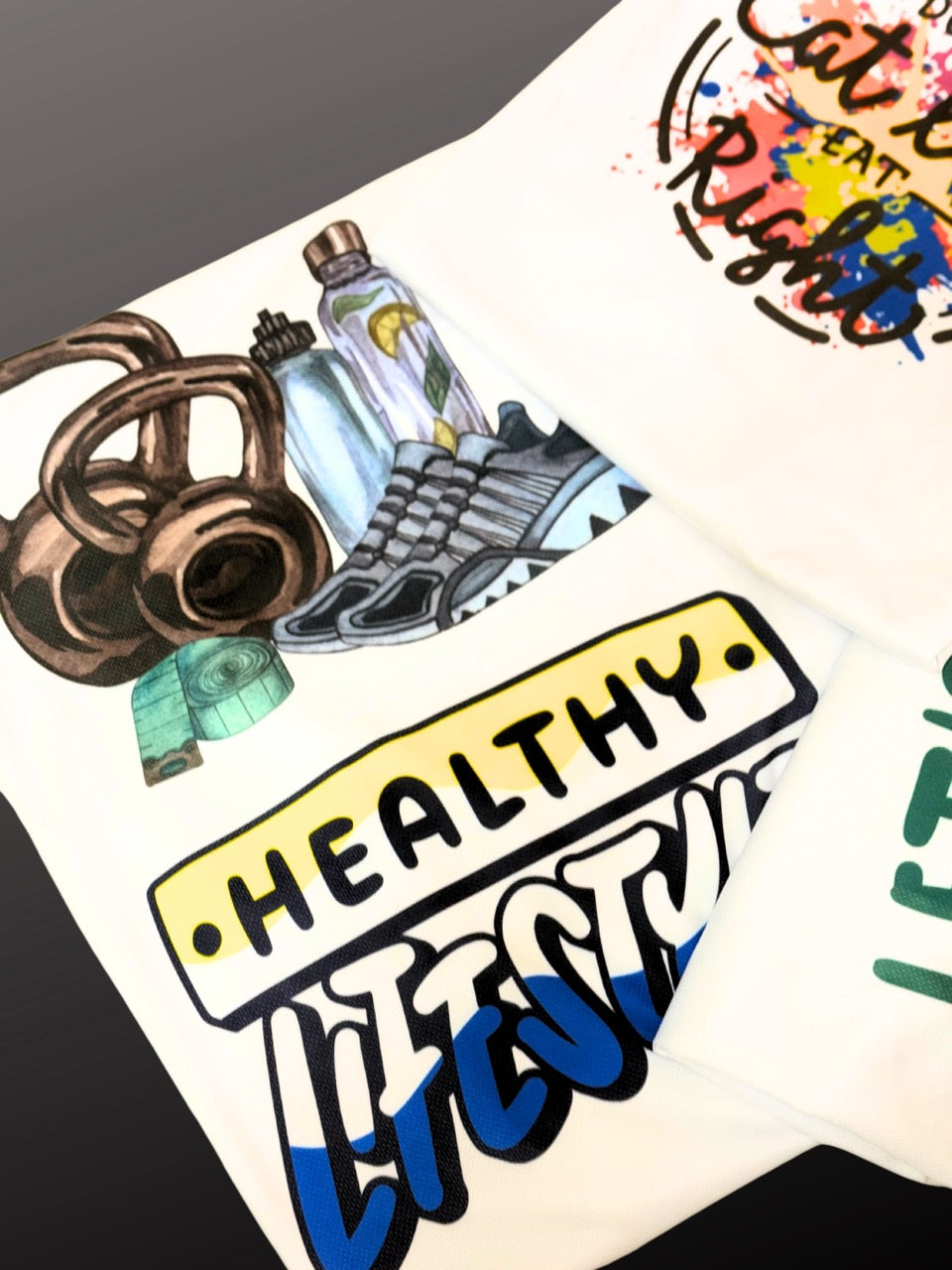 Healthy Lifestyle - Activewear T-shirt 1 or 2 pieces