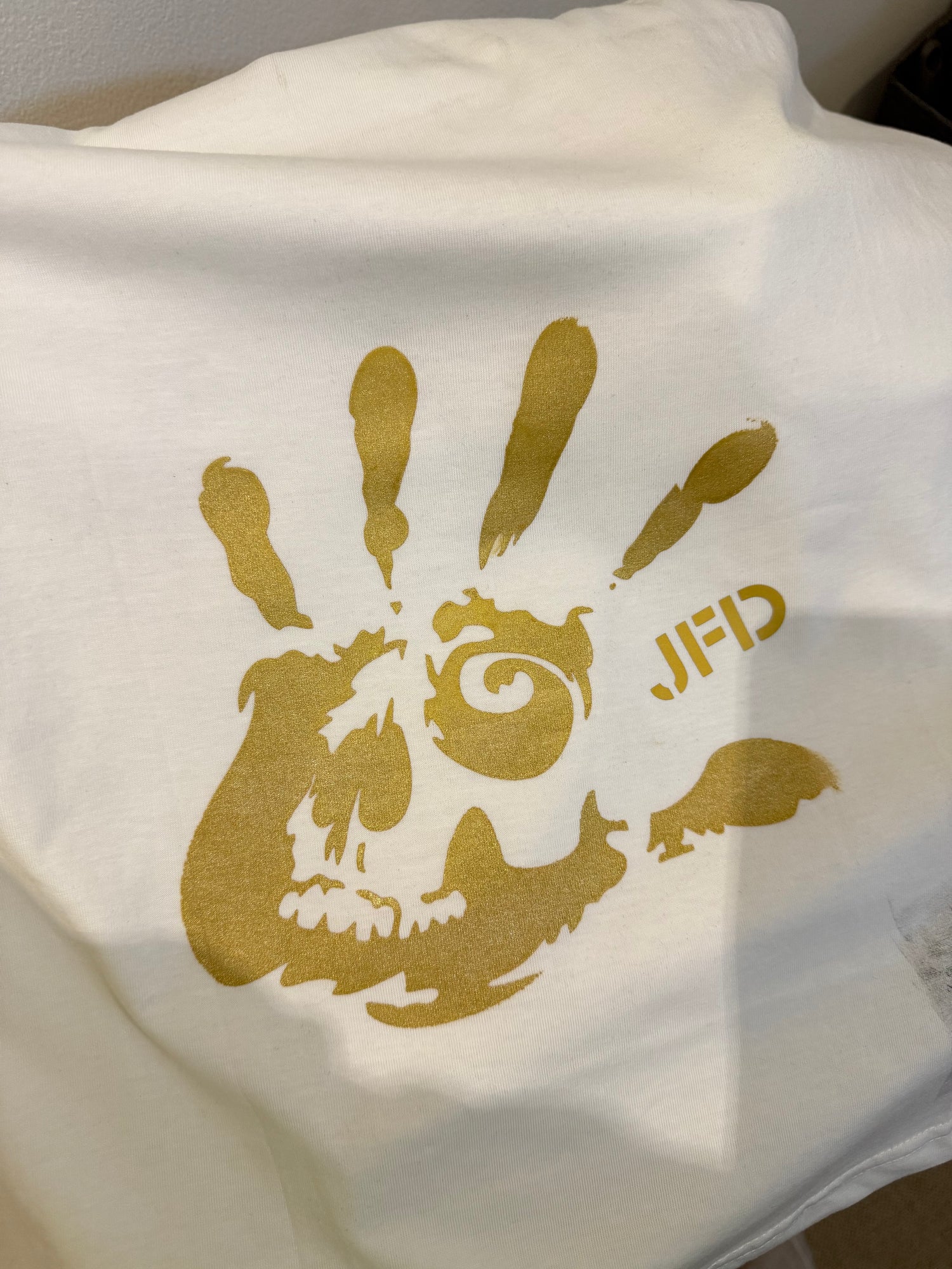 Urban Gold Skull Tee