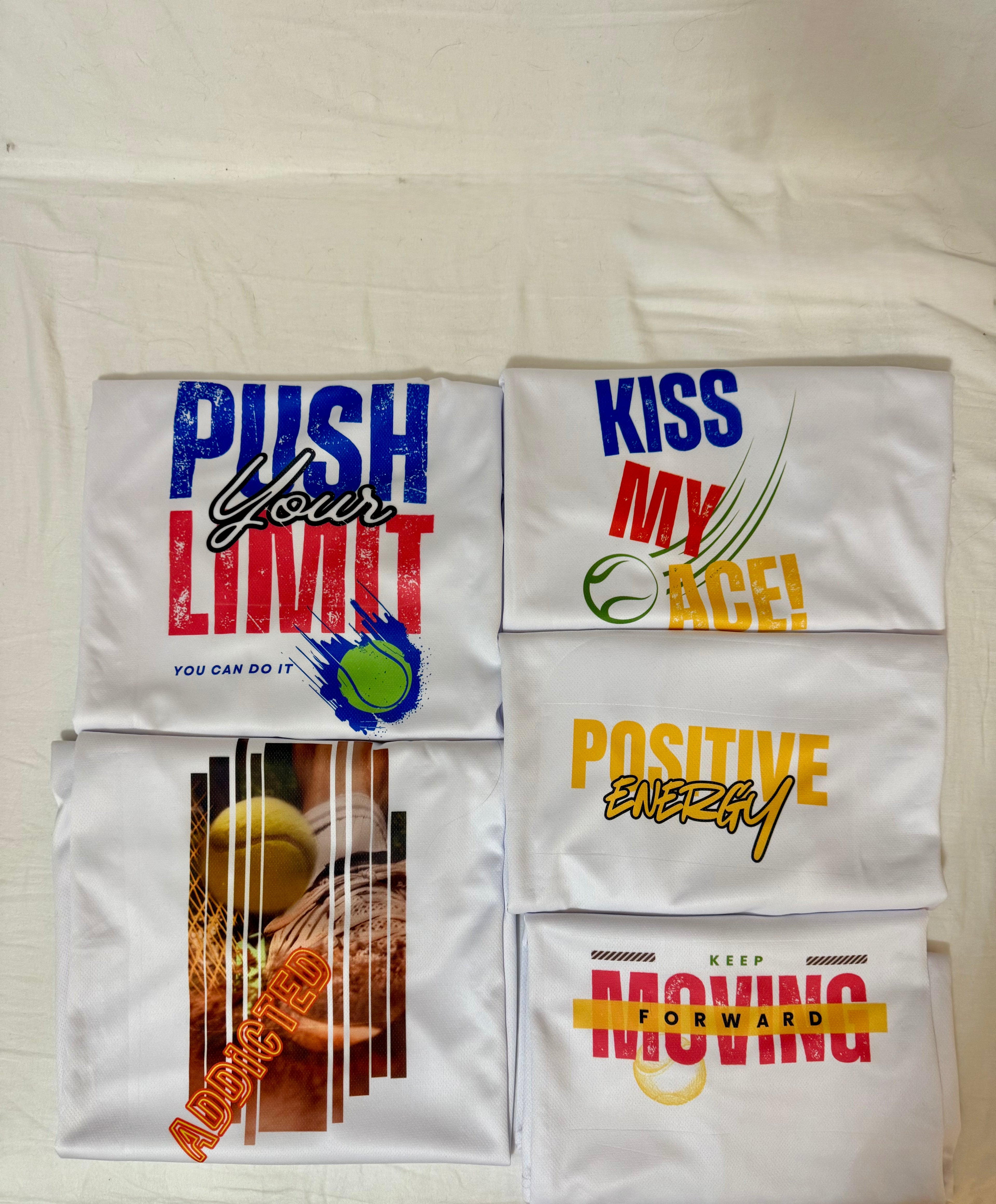 Kiss my Ace - Tennis fun T-shirt - 1 or 2 pieces