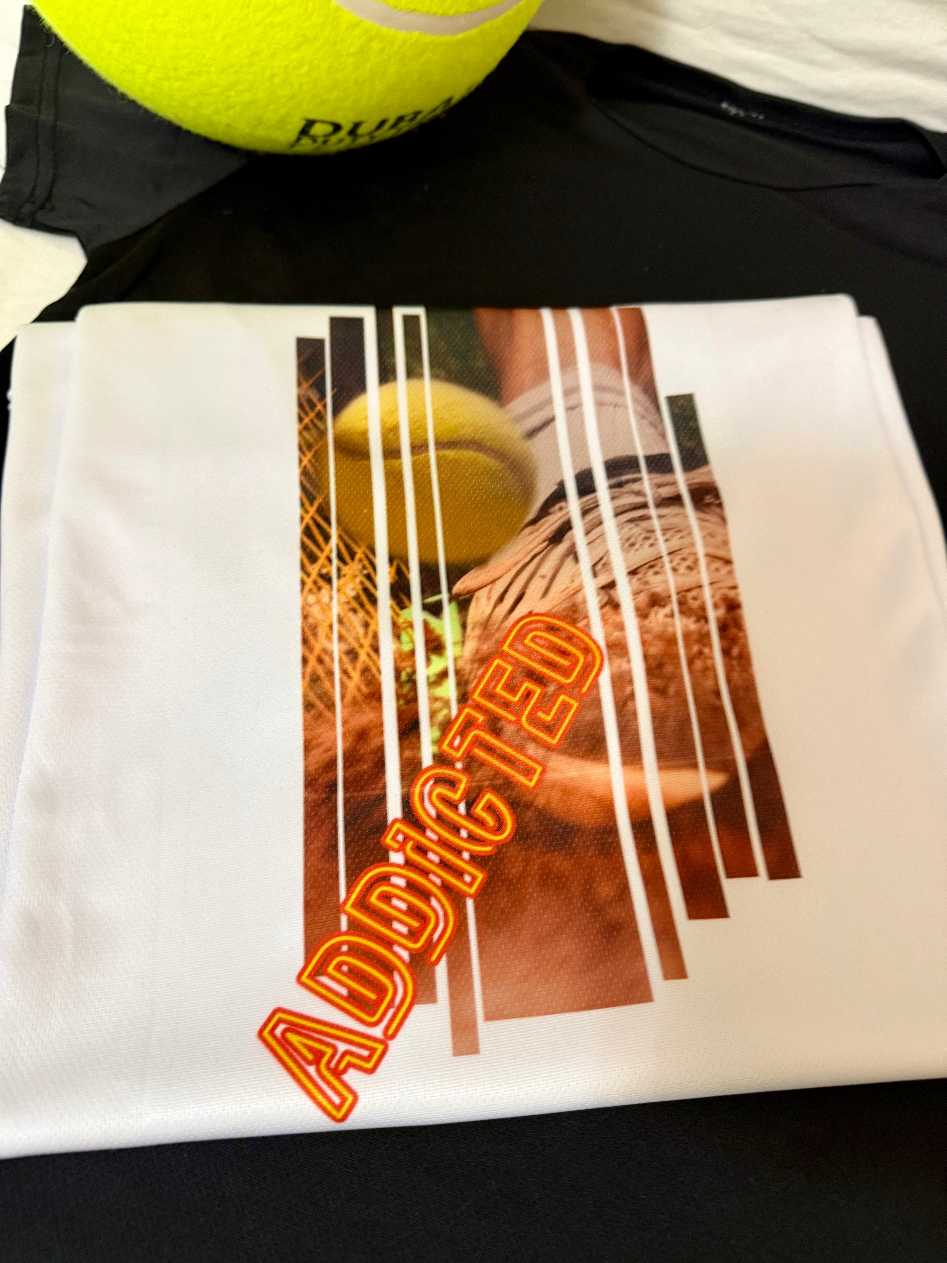Addicted Tennis Unisex T-shirt - 1 or 2 pieces