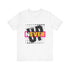 Neon Inspirational "Never Give Up" Unisex Tee.