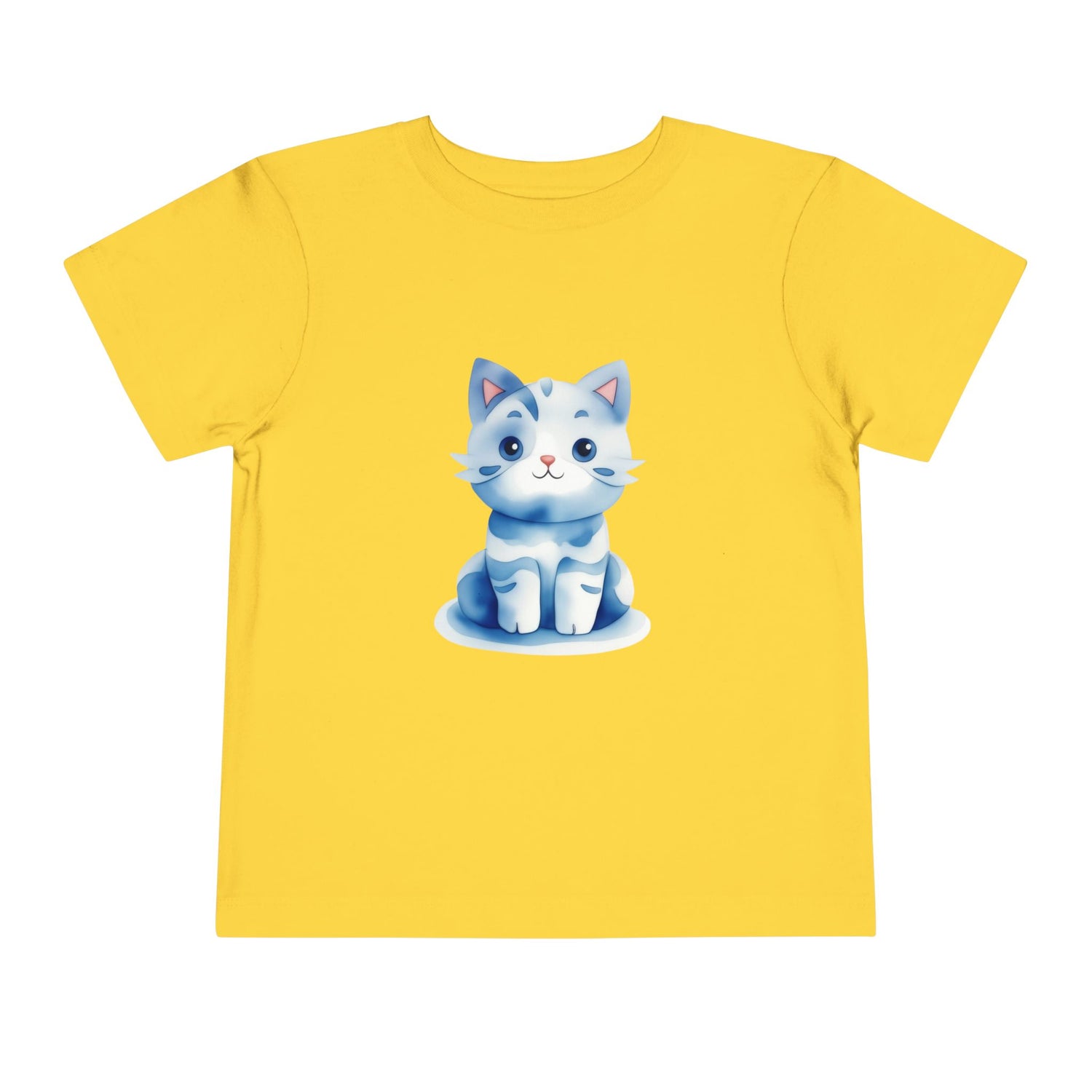 Kids Cotton™ Tee - Blue Cat