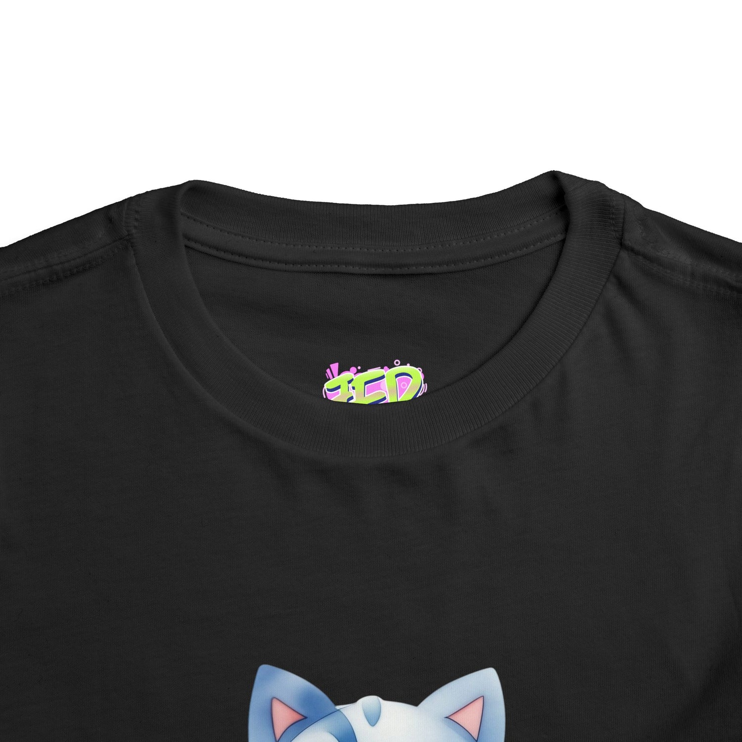 Kids Cotton™ Tee - Blue Cat