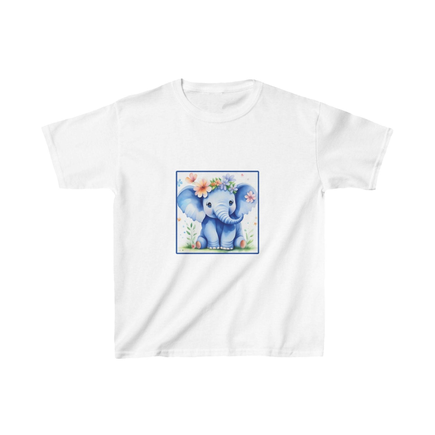 Kids Heavy Cotton™ Tee - elephant 1.