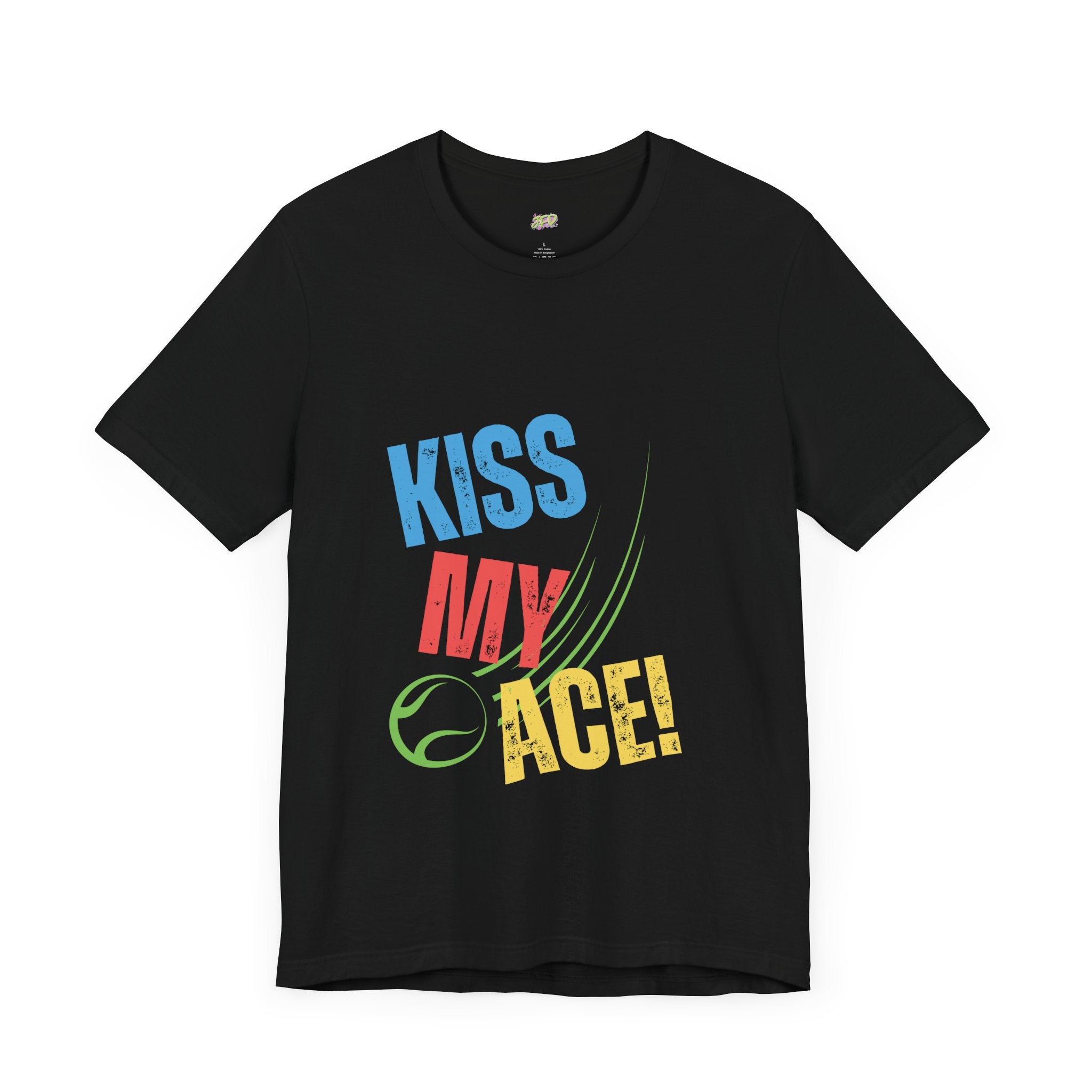 Kiss My Ace! Tennis Unisex Jersey Tee