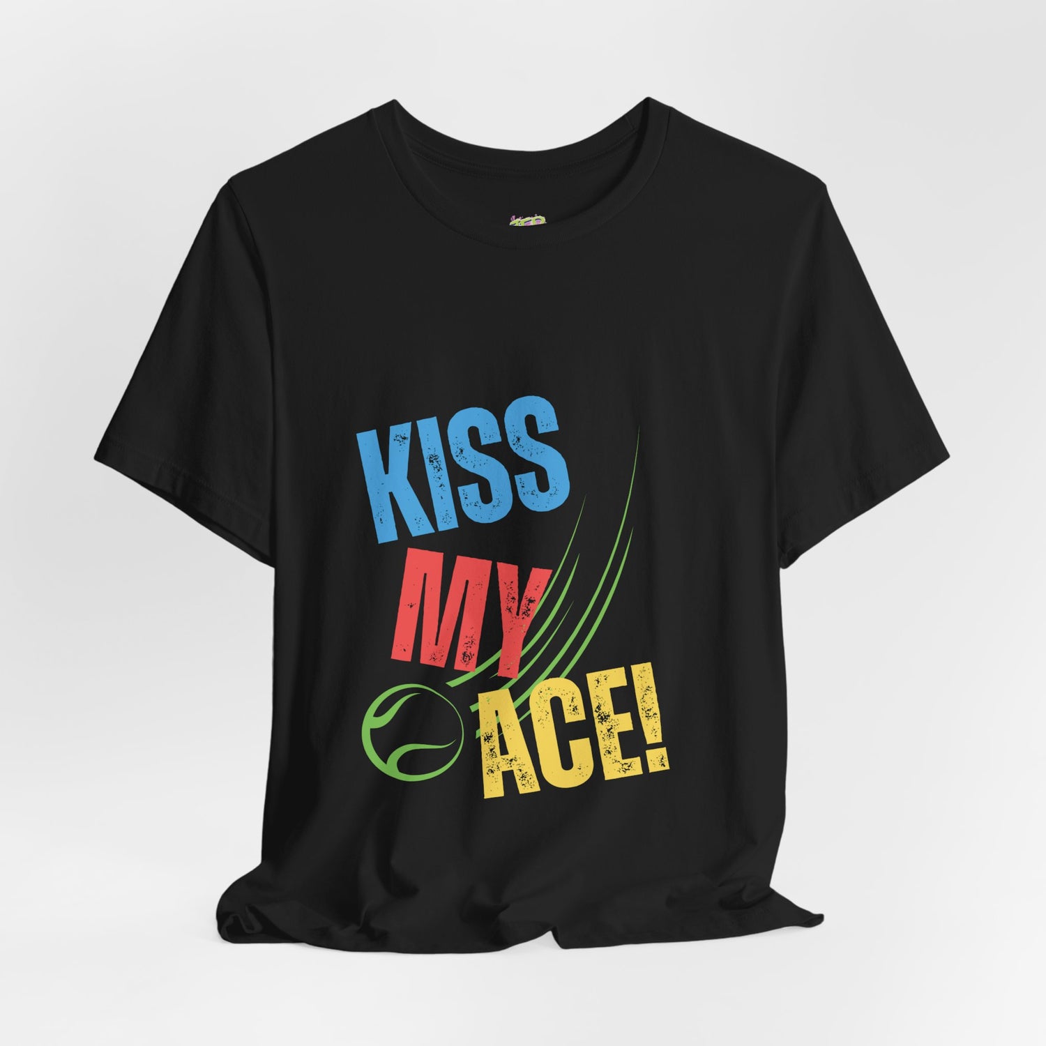 Kiss My Ace! Tennis Unisex Jersey Tee