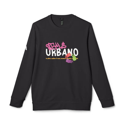 Adidas Unisex Urban Style Fleece Crewneck Sweatshirt - Colorful Graphic Design