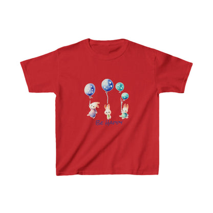 Kids Heavy Cotton™ Tee - be happy.