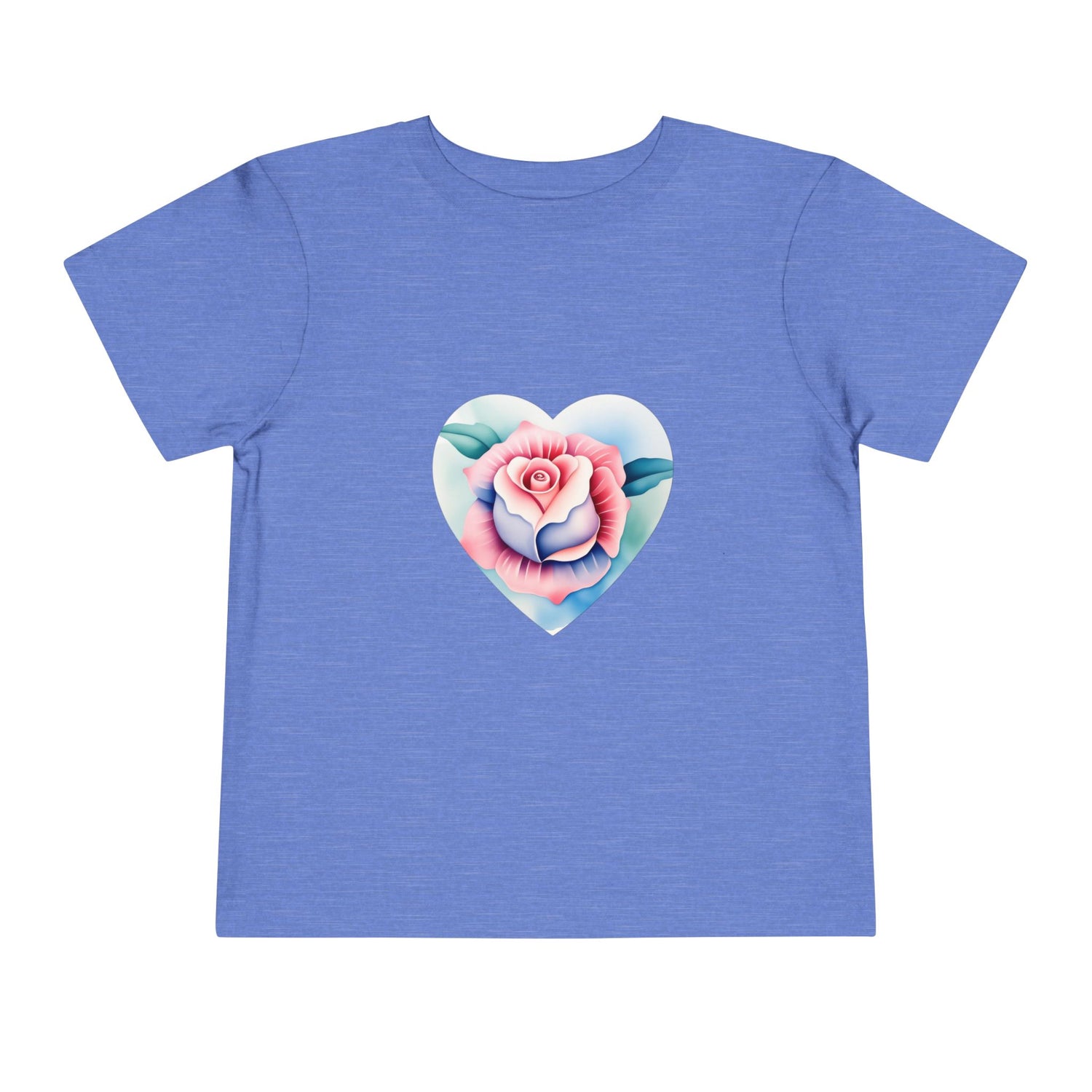 Kids Cotton™ Tee - Heart Rose