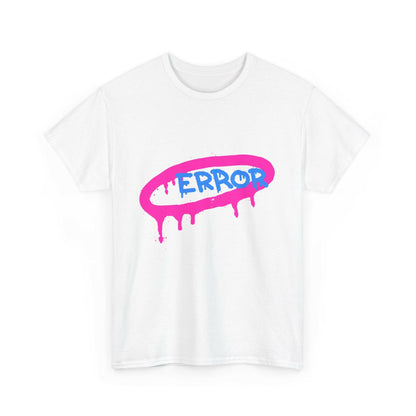 Neon Script tee - Error Unisex Cotton.