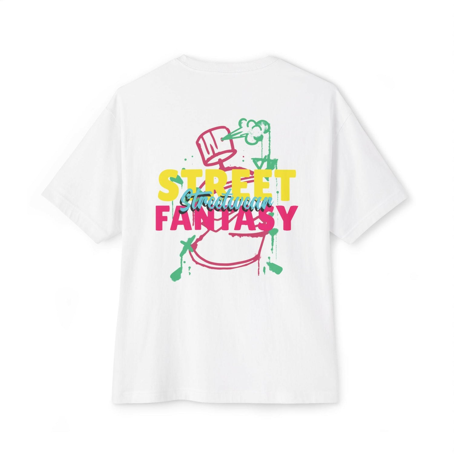 Street Fantasy Oversized Tee for Artists and Dreamers