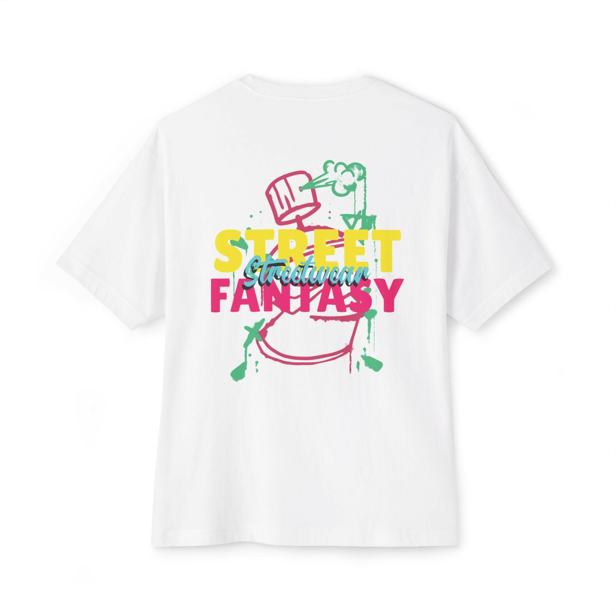 Street Fantasy Oversized Tee for Artists and Dreamers