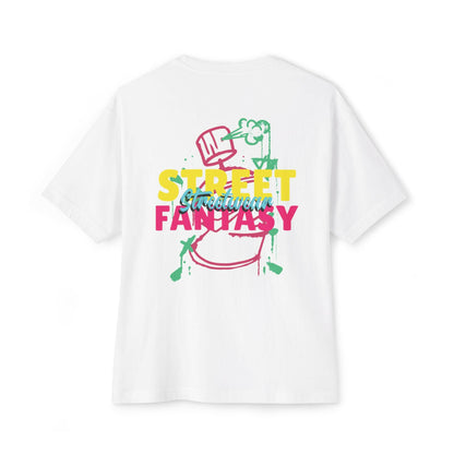 Street Fantasy Oversized Tee for Artists and Dreamers