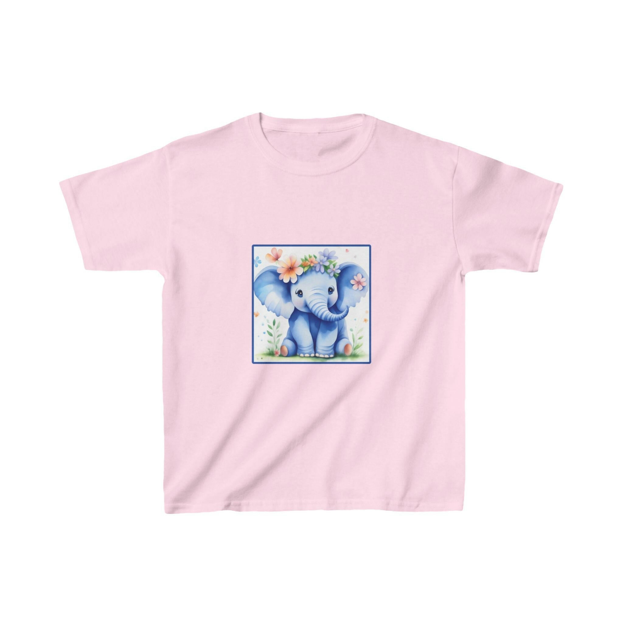 Kids Heavy Cotton™ Tee - elephant 1.