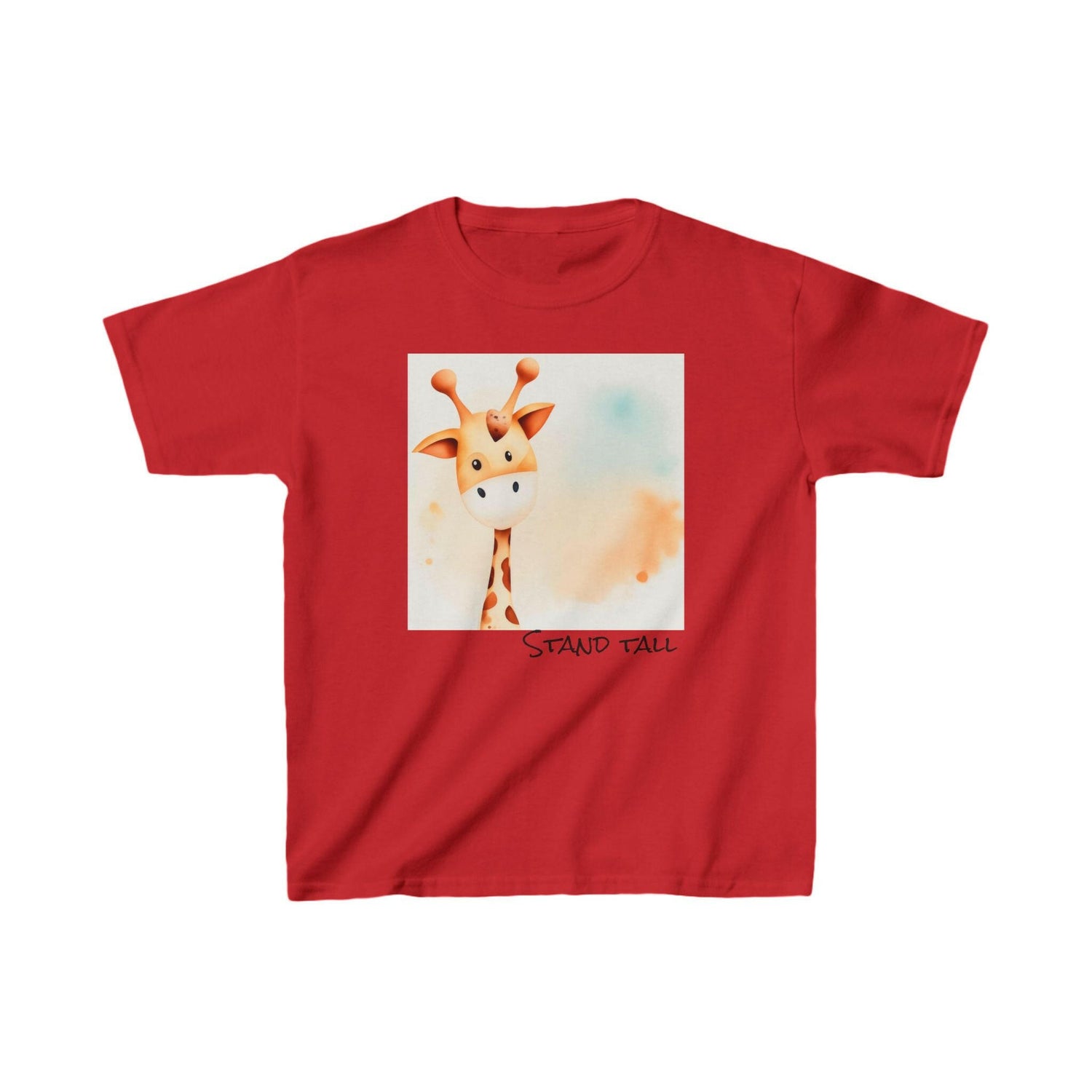 Kids Heavy Cotton™ Tee - giraffe 1.