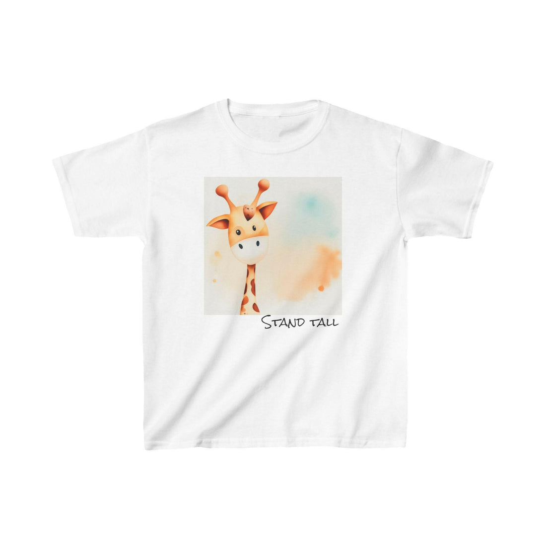 Kids Heavy Cotton™ Tee - giraffe 1.