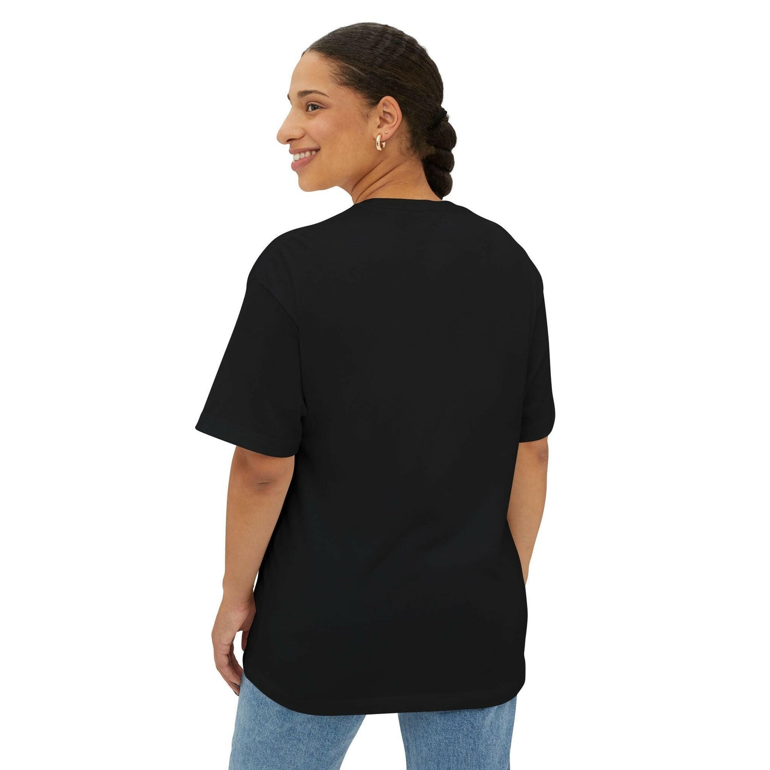 Trendy Unisex Oversized Boxy Tee - &