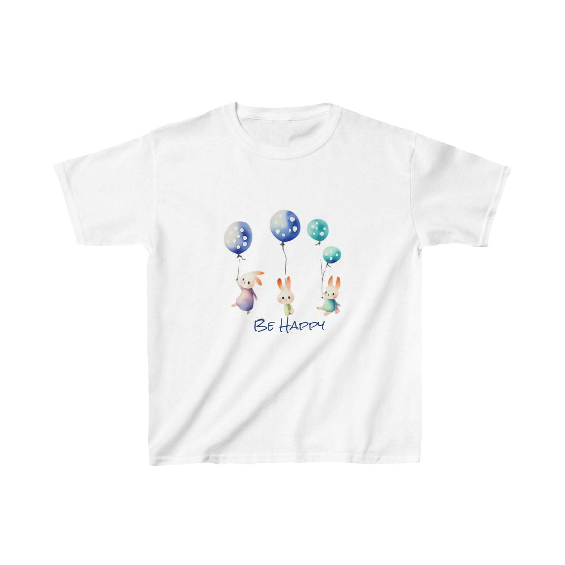 Kids Heavy Cotton™ Tee - be happy.