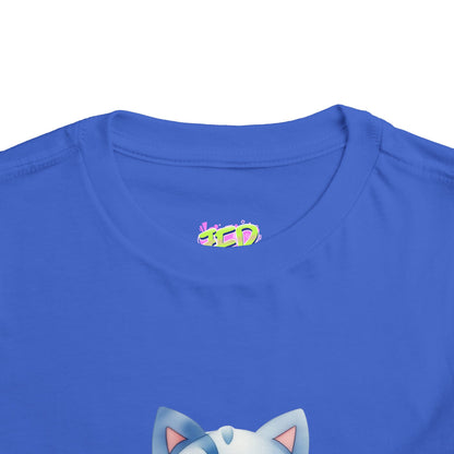 Kids Cotton™ Tee - Blue Cat