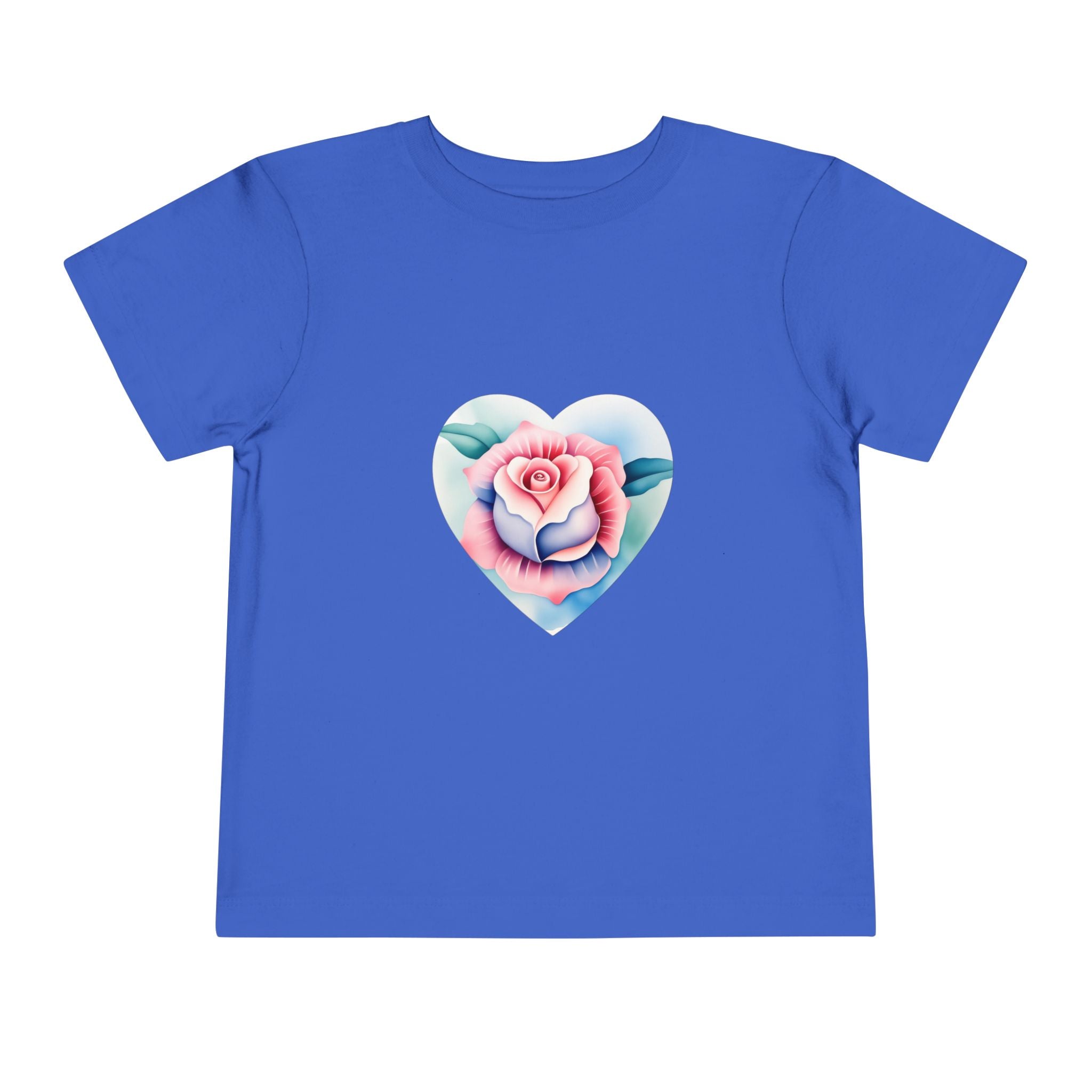 Kids Cotton™ Tee - Heart Rose