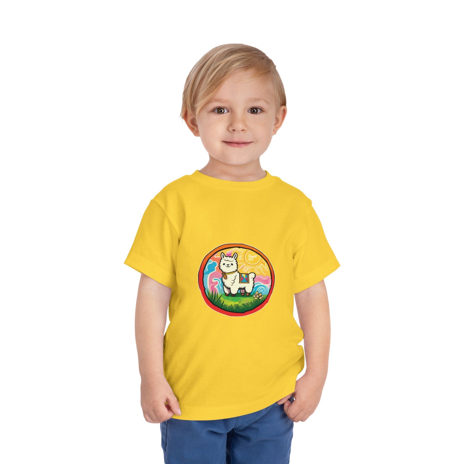 Kids  Cotton™ Tee - Cute Lama