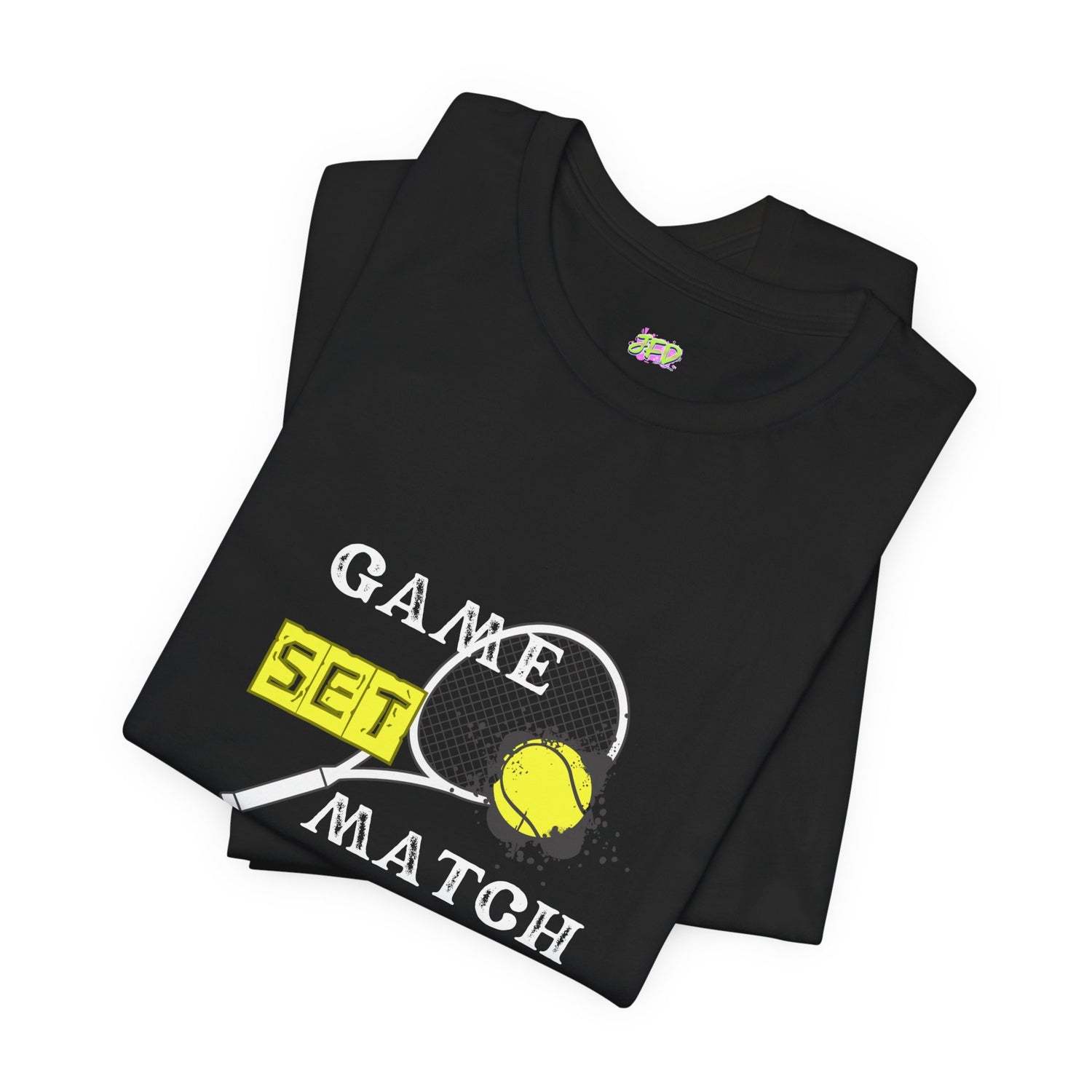 Game Set Match Tennis Tee - Unisex Jersey Short Sleeve T-Shirt for Sports Lovers