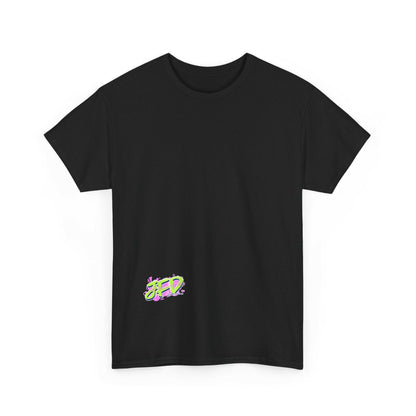 Neon Fashion Tee - Smile Unisex Cotton T-Shirt.