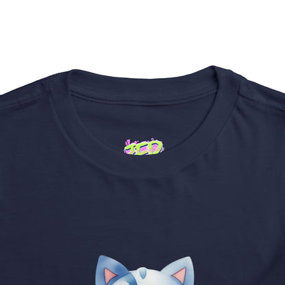 Kids Cotton™ Tee - Blue Cat