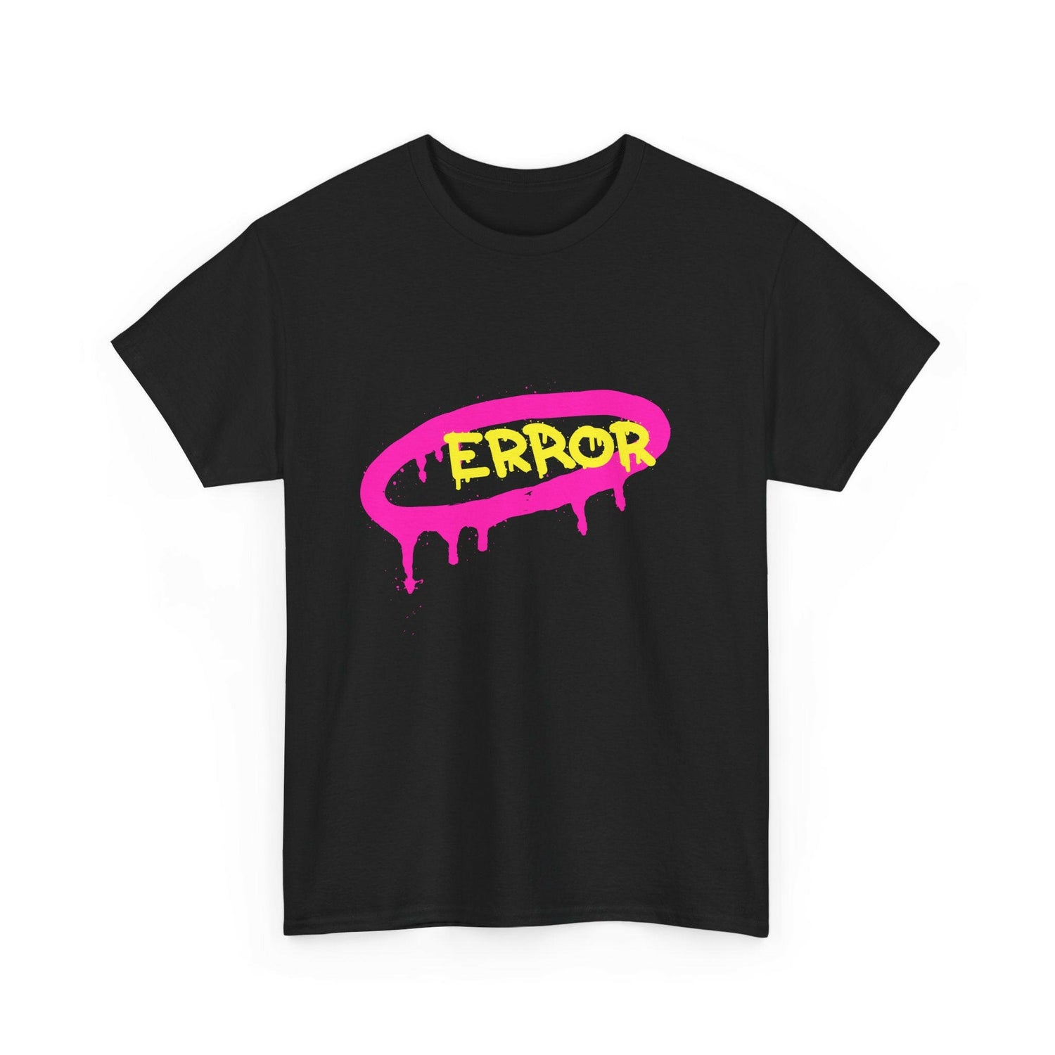 Neon Script tee - Error Unisex Cotton.