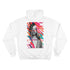 Artistic Champion Hoodie - Colorful Abstract Design for Trendsetters.