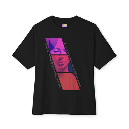 Artistic Unisex Oversized Boxy Tee