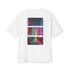 Urban Vibe Unisex Oversized Boxy Tee - Retro Graphic Style.