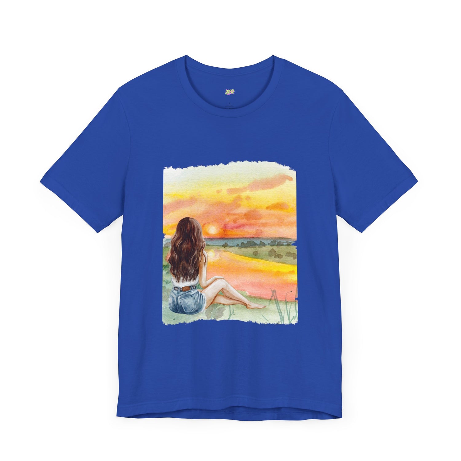 Woman Tee - Sunset girl