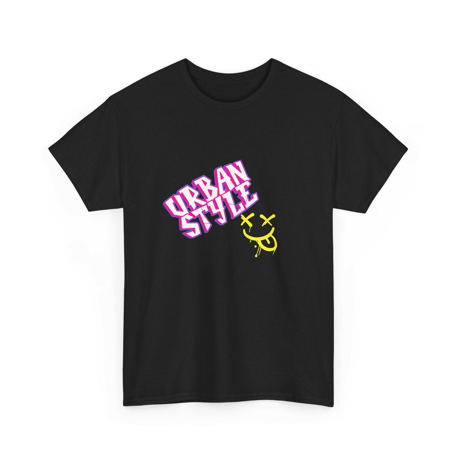 Neon Fashion Tee - Urban Style Unisex Cotton.