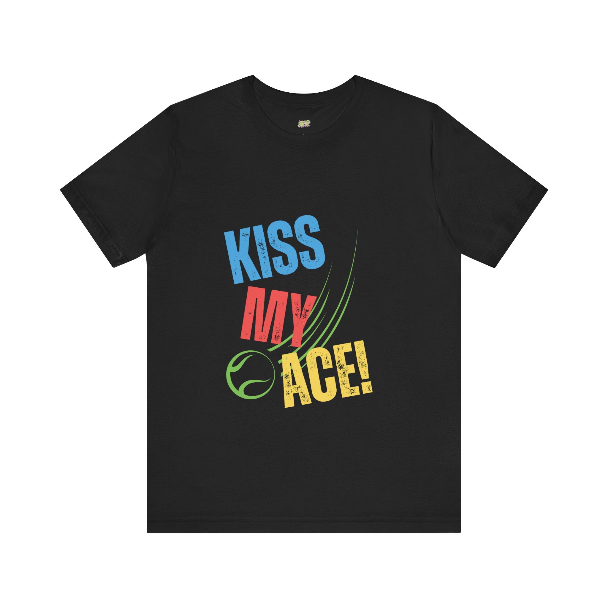 Kiss My Ace! Tennis Unisex Jersey Tee