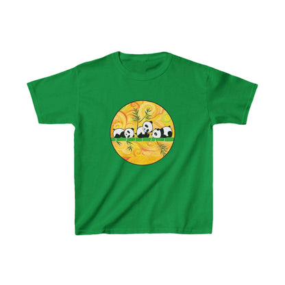 Kids Heavy Cotton™ Tee -pandas 1.