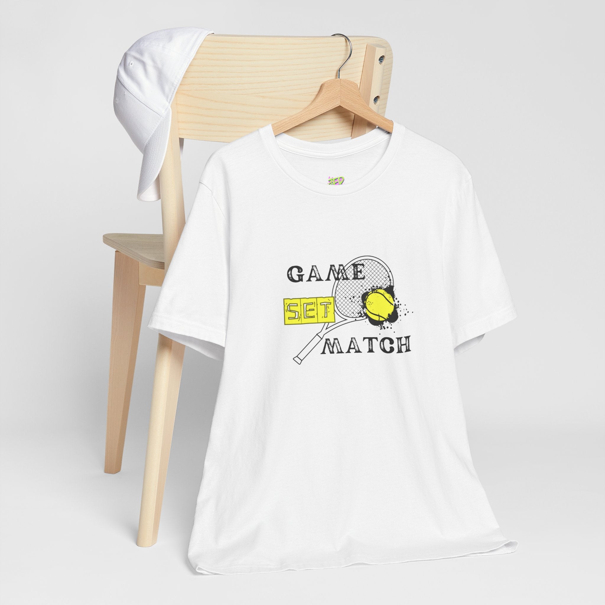 Game Set Match Tennis Tee - Unisex Jersey Short Sleeve T-Shirt for Sports Lovers