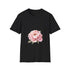 Woman Soft-style T-Shirt flower love.