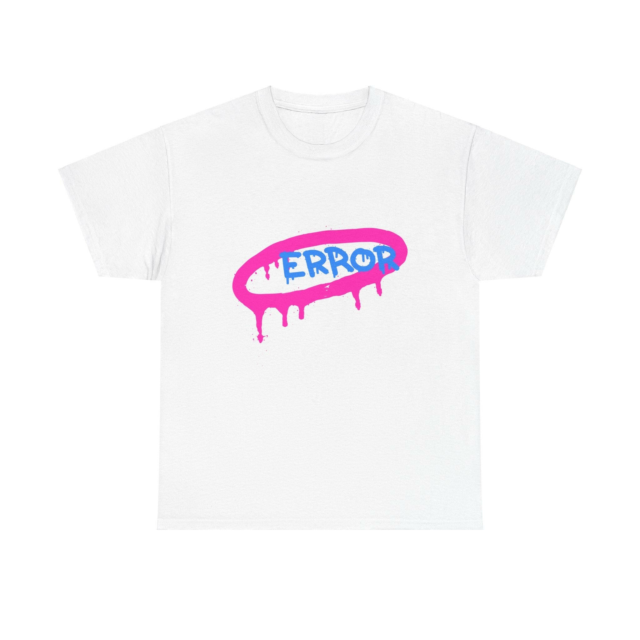 Neon Script tee - Error Unisex Cotton.