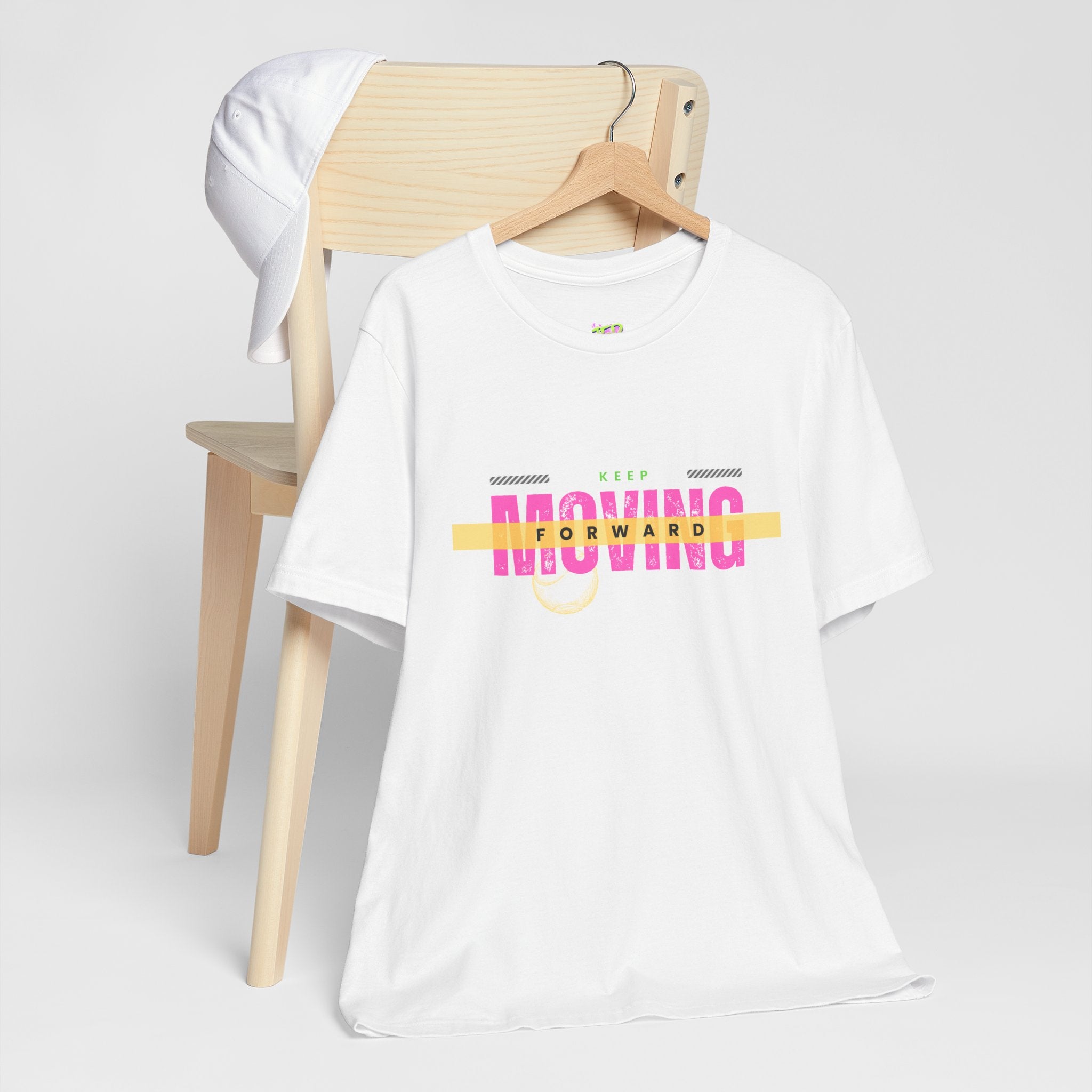 Keep Moving Forward Unisex Jersey Tee - Motivational Graphic Shirt