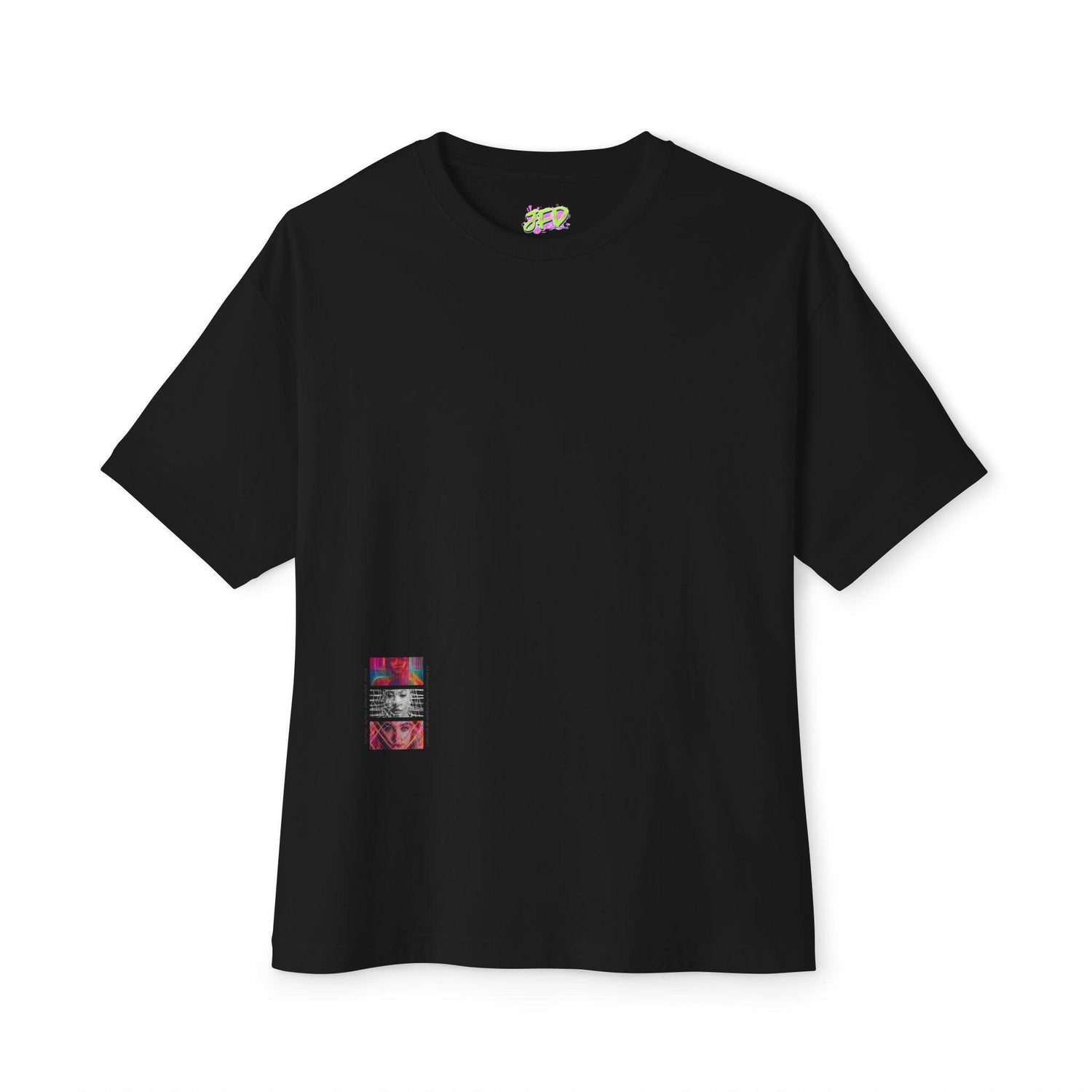 Human Connection Graphic Oversized Tee - Unisex Streetwear.